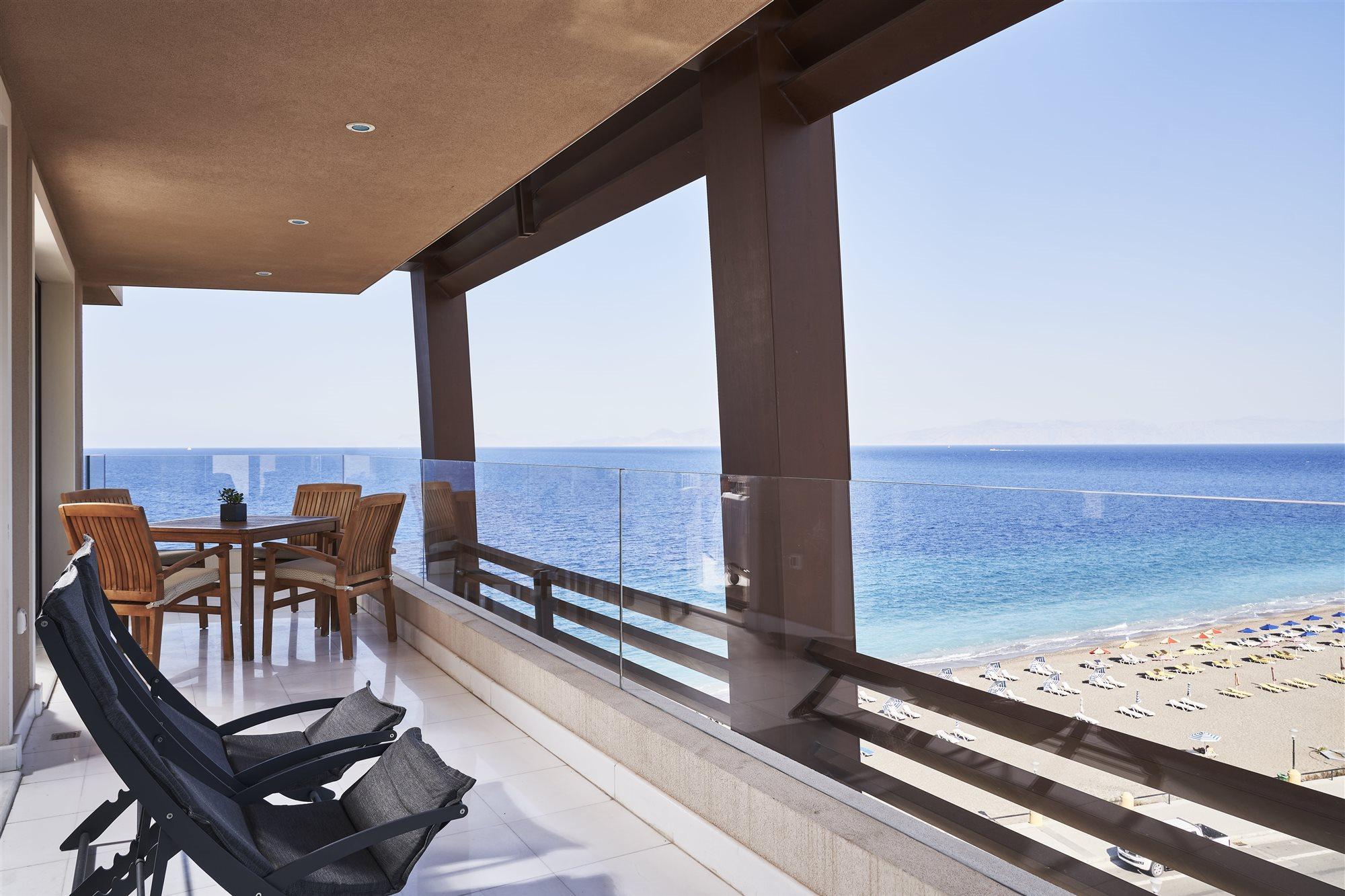 Bellevue On The Beach Suites Rhodes City Exterior foto