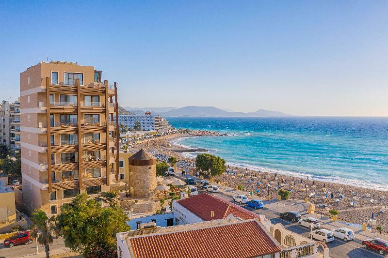 Bellevue On The Beach Suites Rhodes City Exterior foto